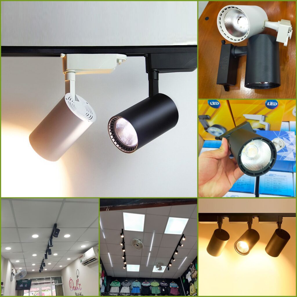 Đèn rọi ray COB