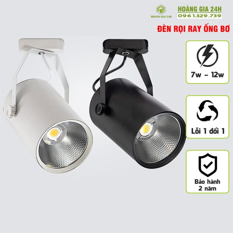 Đèn rọi ống bơ 2