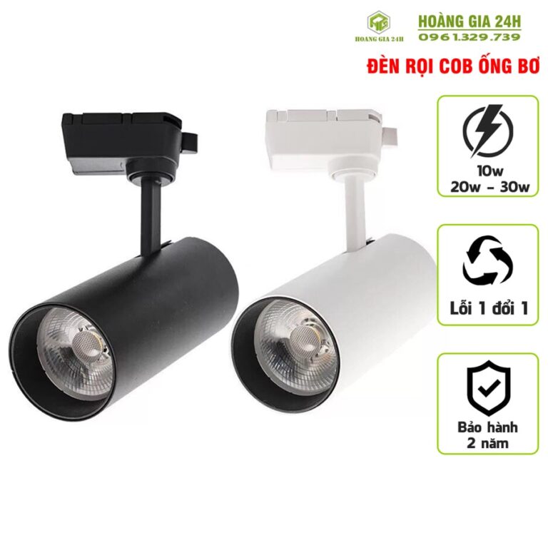Đèn rọi ống bơ dài