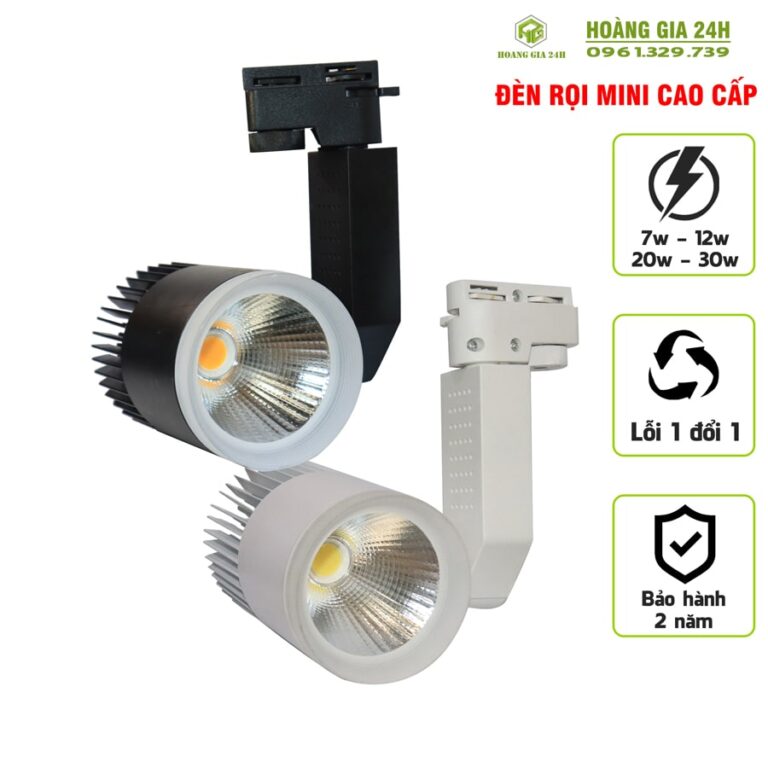 Đèn rọi ray mini cao cấp